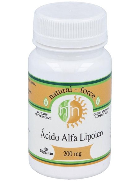 Acido Alfa Lipoico 200Mg. 60Cap. de Nutri-Force