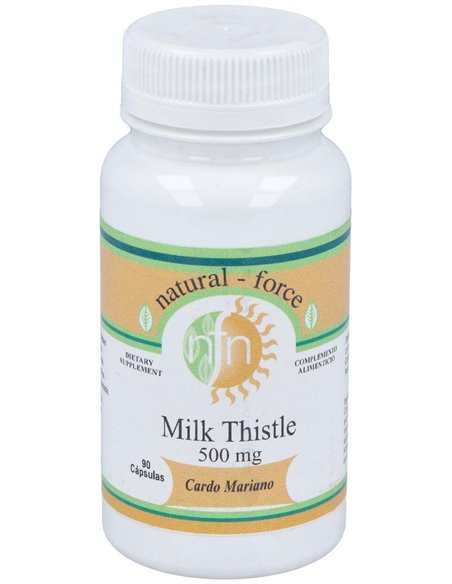 Cardo Mariano Milk Thistle 500Mg. 90Cap. de Nutri-Force