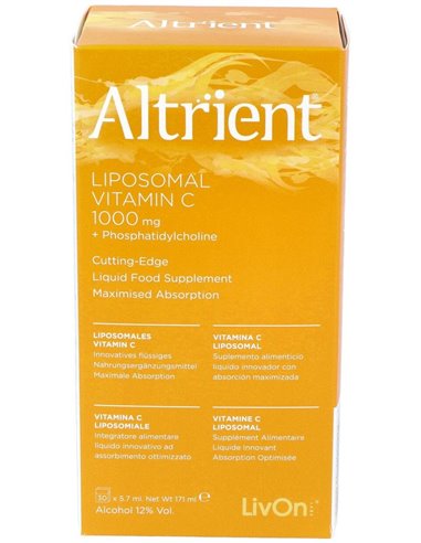 Altrient Vitamina C Liposomal 30Sbrs. de Altrient