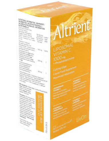 Altrient Vitamina C Liposomal 30Sbrs. de Altrient