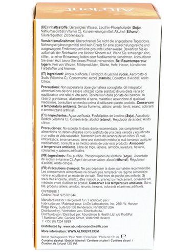 Altrient Vitamina C Liposomal 30 Sobres Altrient