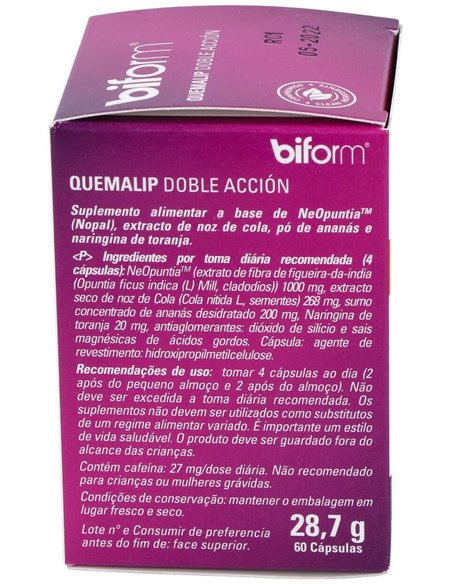 Biform Quemalip 60Cap. de Dietisa (Dielisa)
