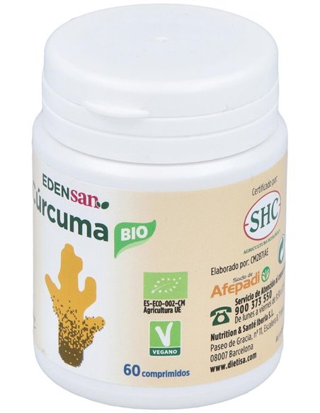 Edensan  Cúrcuma  Envase 60 Comp.(30 Días) de Edensan®