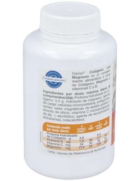 Colageno Con Magnesio 180Comp. de Dietisa (Dielisa)