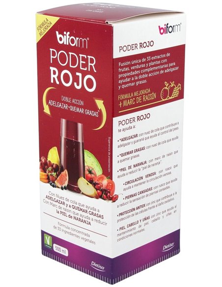 Biform Poder Rojo 500Ml. de Dietisa (Dielisa)