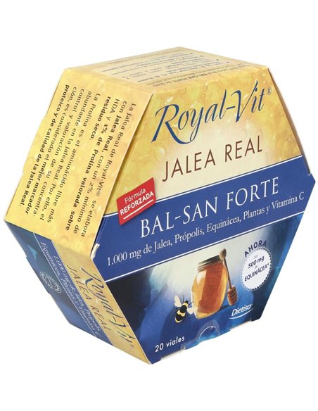 Royal-Vit Balsan Forte  Envase Que Contiene 20 Viales de Royal-Vit®
