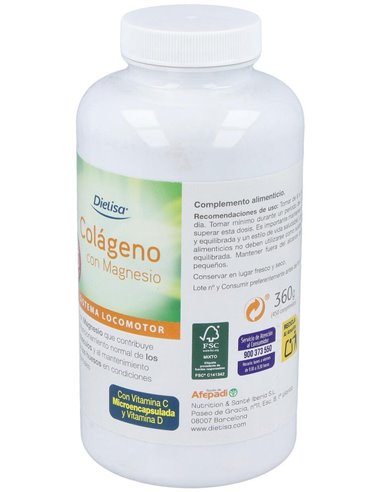 Colageno Comprimidos 450  Envase 450 Comp.(12 Dias) de Dielisa®