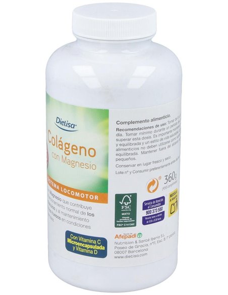 Colageno Comprimidos 450  Envase 450 Comp.(12 Dias) de Dielisa®
