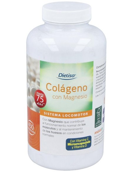 Colageno Con Magnesio 450Comp. de Dietisa (Dielisa)