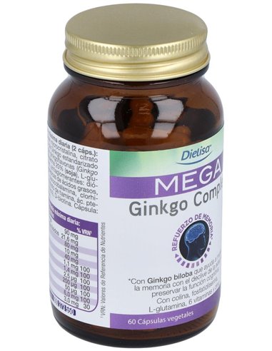 Mega Ginkgo Complex 60Cap. de Dietisa (Dielisa)