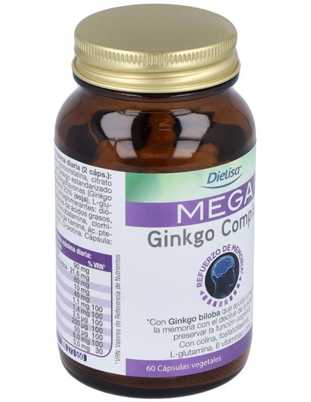 Mega Ginkgo Complex 60Cap. de Dietisa (Dielisa)