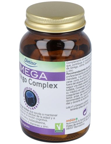 Mega Ginkgo Complex 60Cap. de Dietisa (Dielisa)