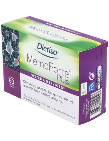 Memoforte Plus Cápsulas   Envase 30 Comp.(30 Dias) de Dielisa®