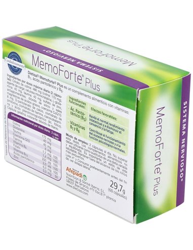 Memoforte Plus 60Cap. de Dietisa (Dielisa)