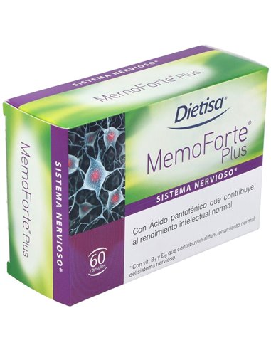 Memoforte Plus Cápsulas   Envase 30 Comp.(30 Dias) de Dielisa®