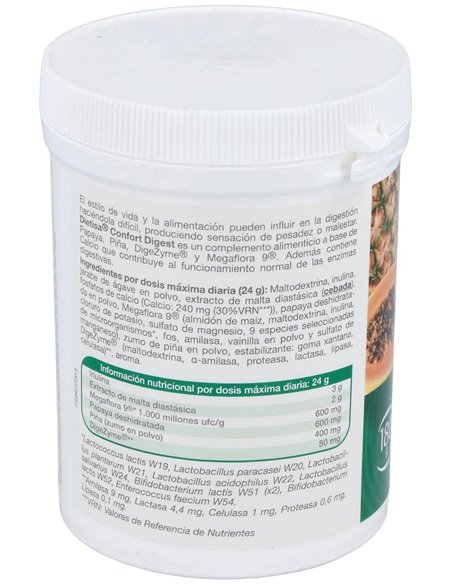 Confort Digest Papaya 180Gr. de Dietisa (Dielisa)