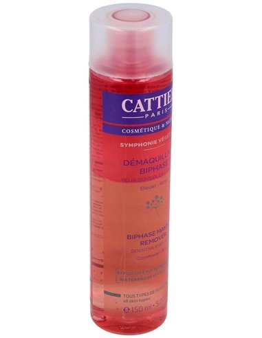 Desmaquillador Bifasico Ojos Sensibles-Labios 150Ml de Cattier