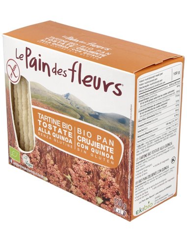 Cracker Quinoa 150Gr.Bio Sg Vegan de Le Pain Des Fleurs