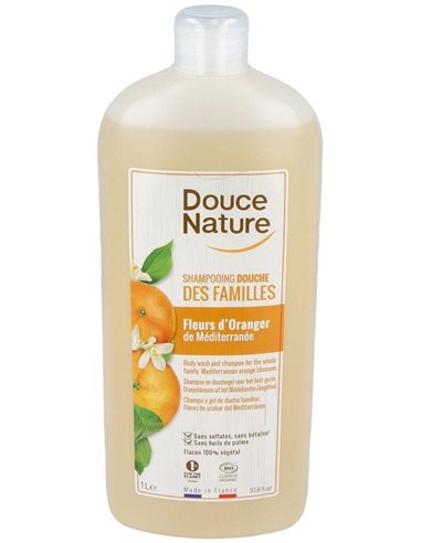 Champu-Gel De Ducha Azahar 1L. de Douce Nature