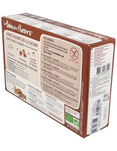 Cracker Castaña 300Gr. Bio Sg Vegan de Le Pain Des Fleurs