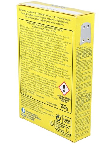 Acido Citrico Antical Desincrustante 350Gr. de Ecodoo