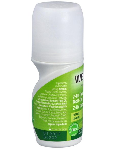 Desodorante Citrus Roll-On 50Ml. de Weleda