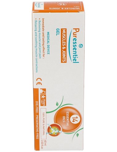 Gel Articulaciones Y Musculos Con 14 Ae 60Ml. de Puressentiel