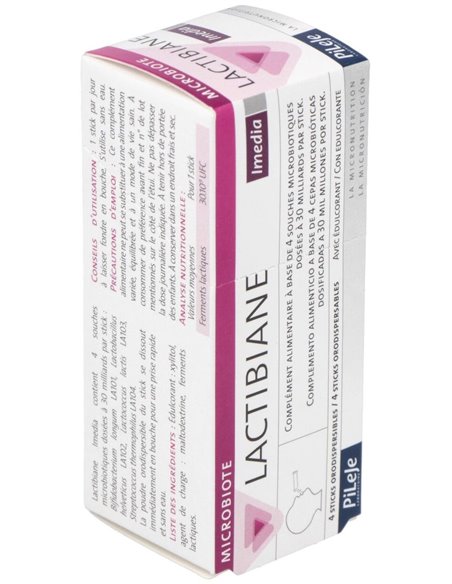 Lactibiane Imedia 4 sticks de Pileje