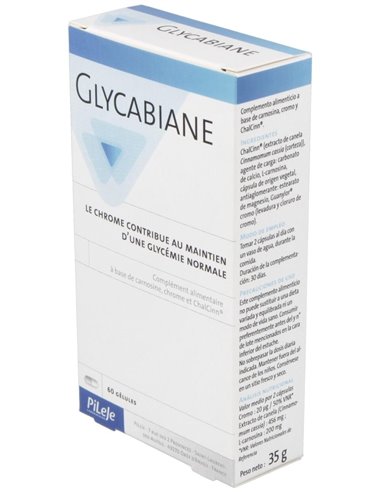 Glycabiane  60 cápsulas de Pileje
