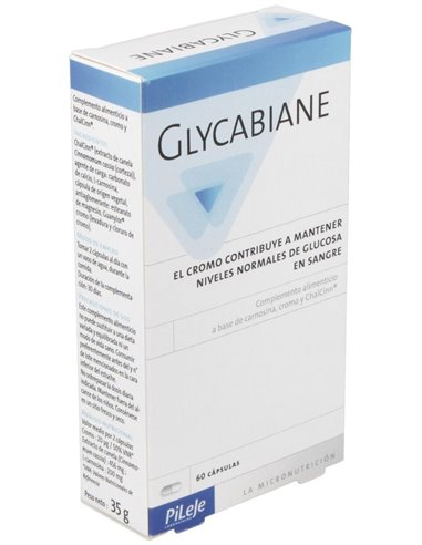 Glycabiane  60 cápsulas de Pileje