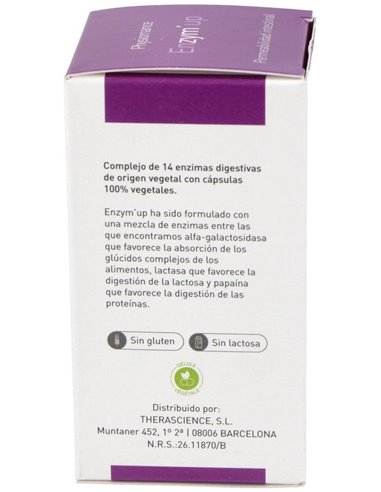 Physiomance Enzym Up 60Cap. de Therascience