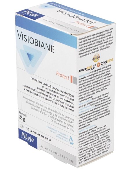 Visiobiane Protect 30 cápsulas de Pileje