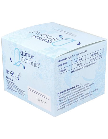 Quinton Isotonico 30Amp.Beb. de Quinton