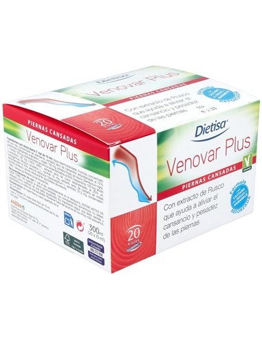 Venovar Plus   Envase 20 Viales(20 Días) de Dielisa®