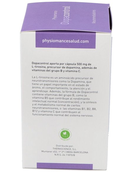 Physiomance Dopacontrol 90Cap. de Therascience