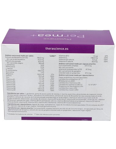 Physiomance Permea+ 20Sbrs+20Cap.+20Comp. de Therascience