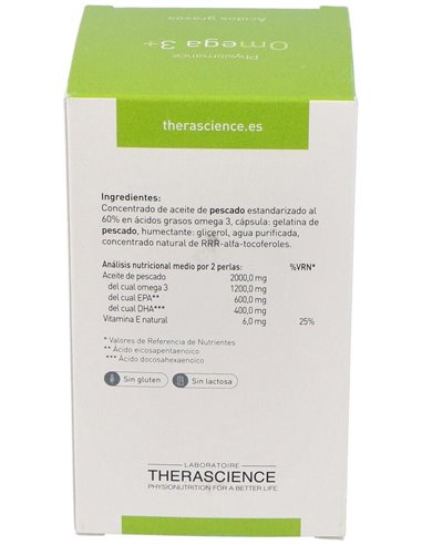 Physiomance Omega 3 Plus 90Perlas de Therascience