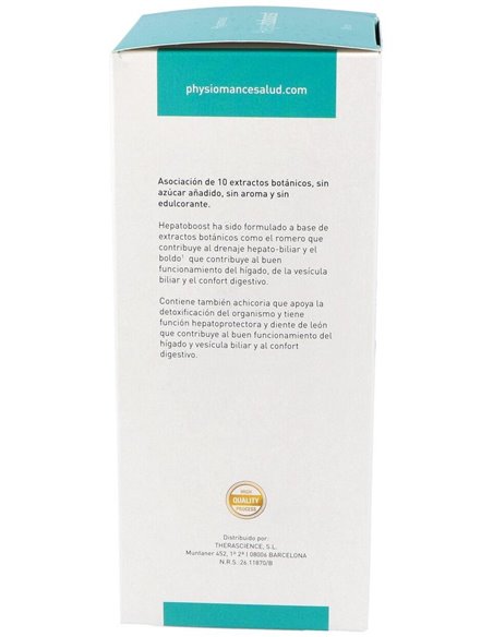 Physiomance Hepatoboost 500Ml. de Therascience