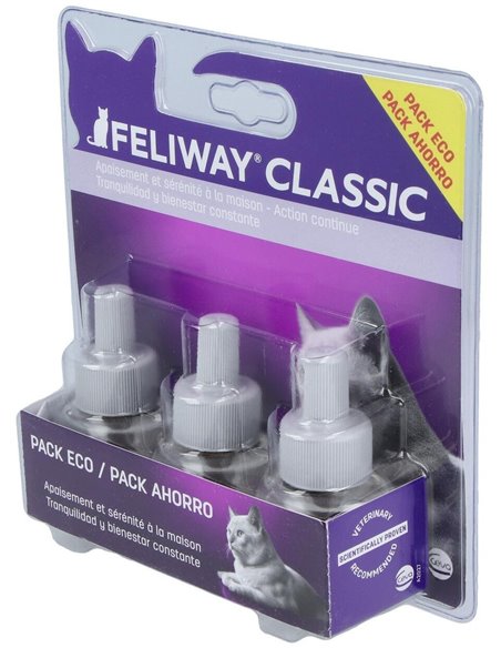 Feliway Classic Pack Recambio 3Meses de Ceva Vet