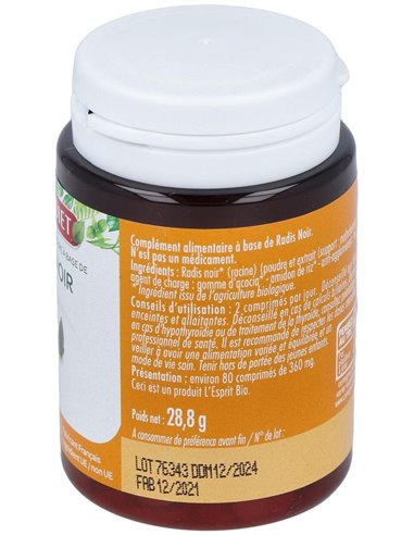 Rabano Negro Bio 80Comp. de Superdiet