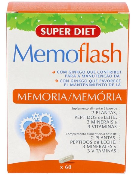 Memoflash Memoria 60Cap Agbio de Superdiet