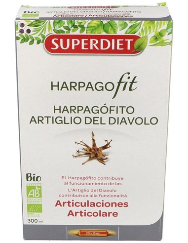 Harpagophytum Bio 20Amp Agbio de Superdiet