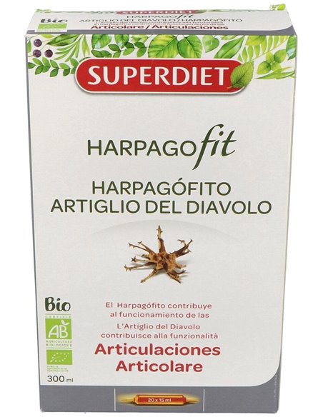 Harpagophytum Bio 20Amp Agbio de Superdiet