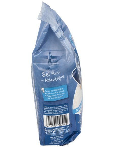 Sal Marina Atlantica Fina Sin Refinar 1Kg. de Danival