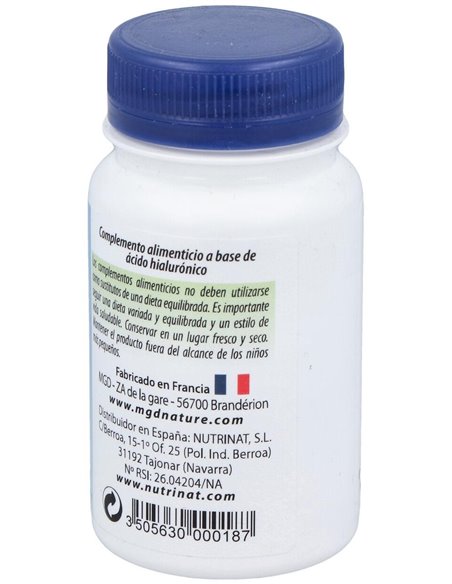 Ácido Hialurónico 120 Mg     30 VCáps de Mgd