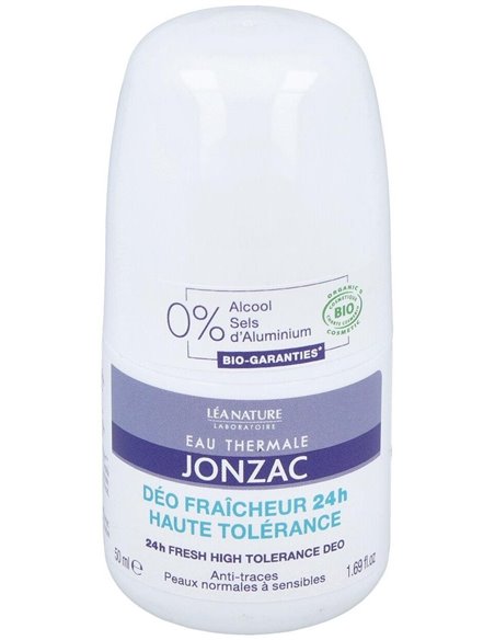 Desodorante Frescor 24H Hipoaler Roll-On  50Ml Bio de Jonzac Eco-Bio