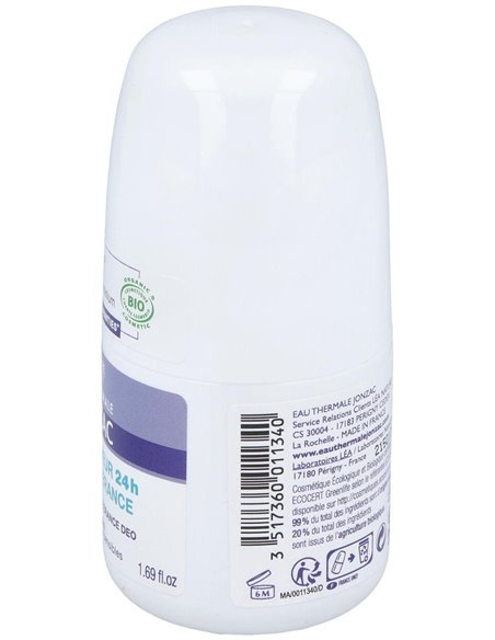 Desodorante Frescor 24H Hipoaler Roll-On  50Ml Bio de Jonzac Eco-Bio
