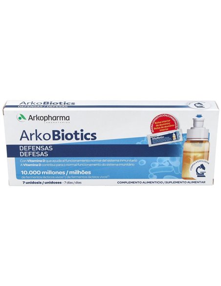 Arkobiotics Defensas Adultos 7Unidosis de Arkopharma