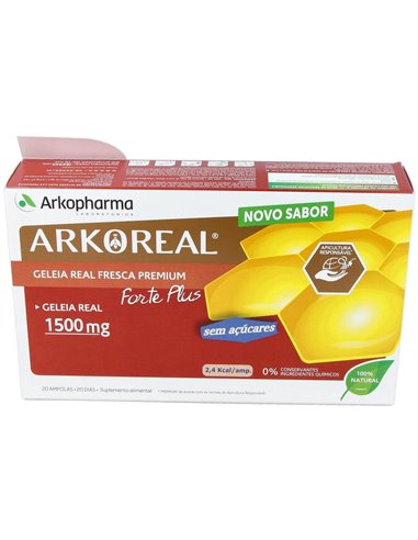 Arkoreal Jalea Real 1500Mg 20Amp. S/A de Arkopharma