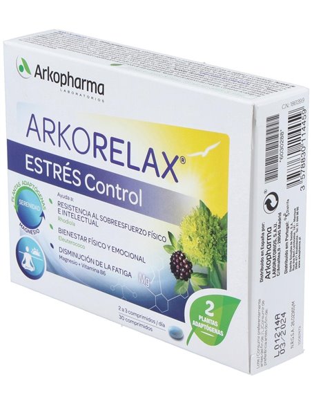 Arkorelax Estres 30Comp. de Arkopharma